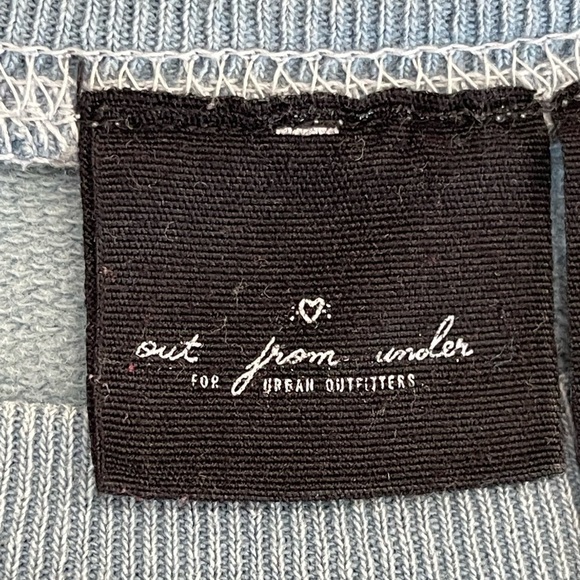 Out From Under Urban Outfitters size large boxy crop sweatshirt athleisure cozy - Picture 3 of 12